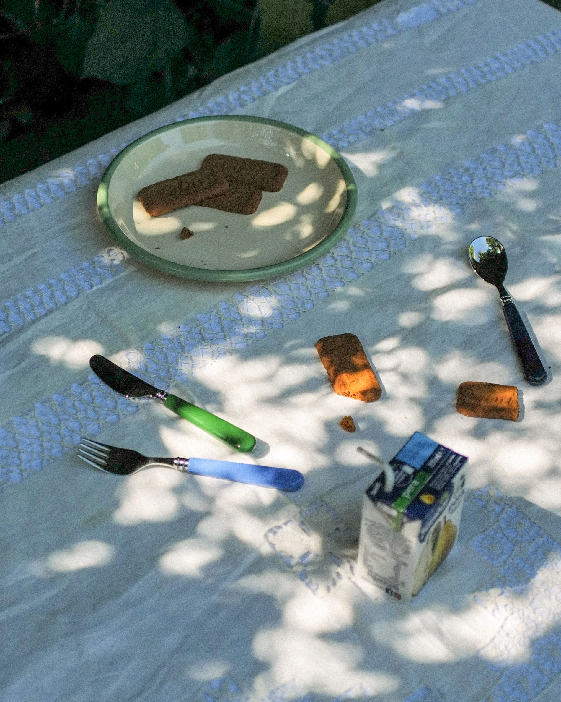 3 Piece Kids Cutlery Set, Blues - Image 3