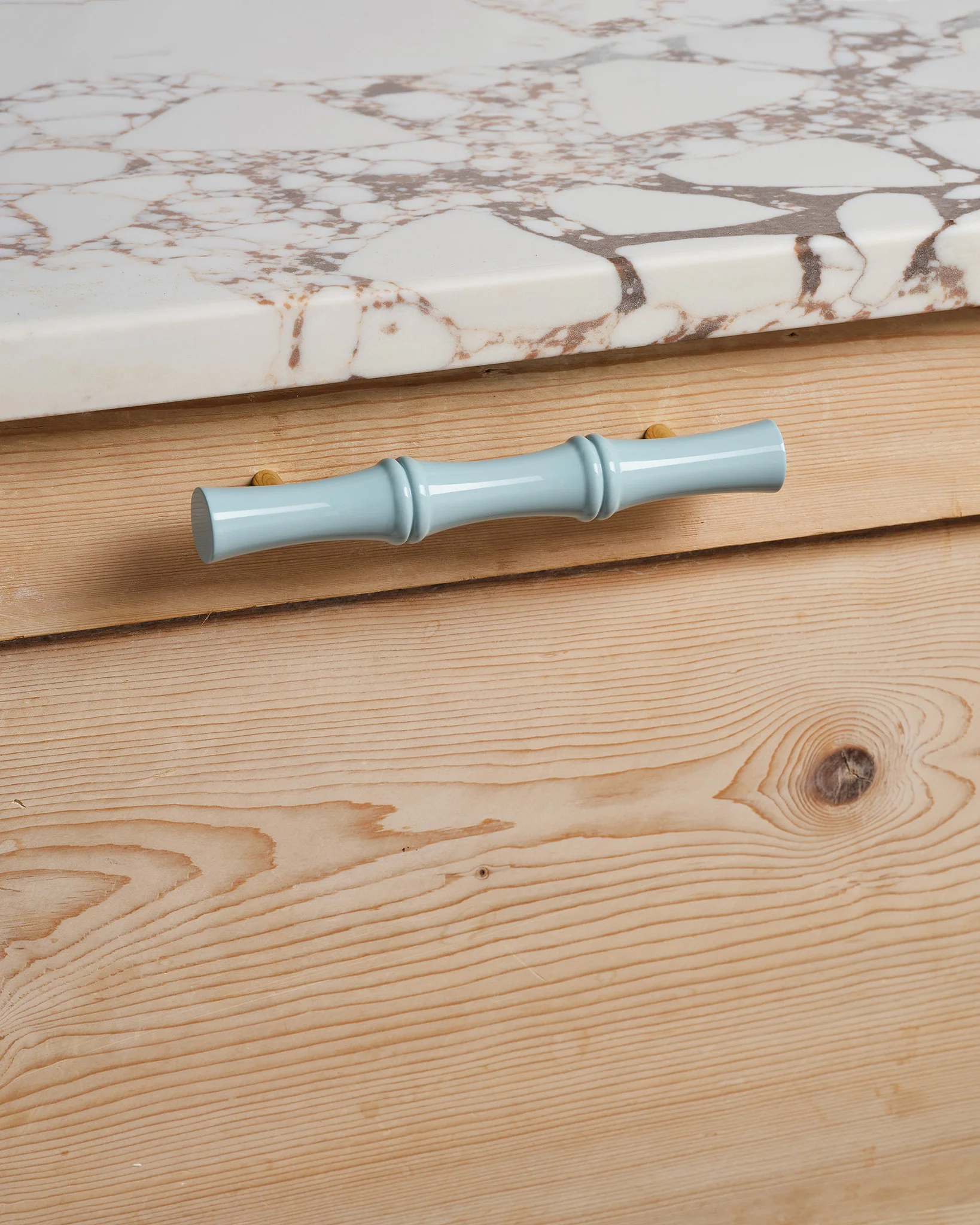 Bamboo Handle, Pale Blue - Image 3