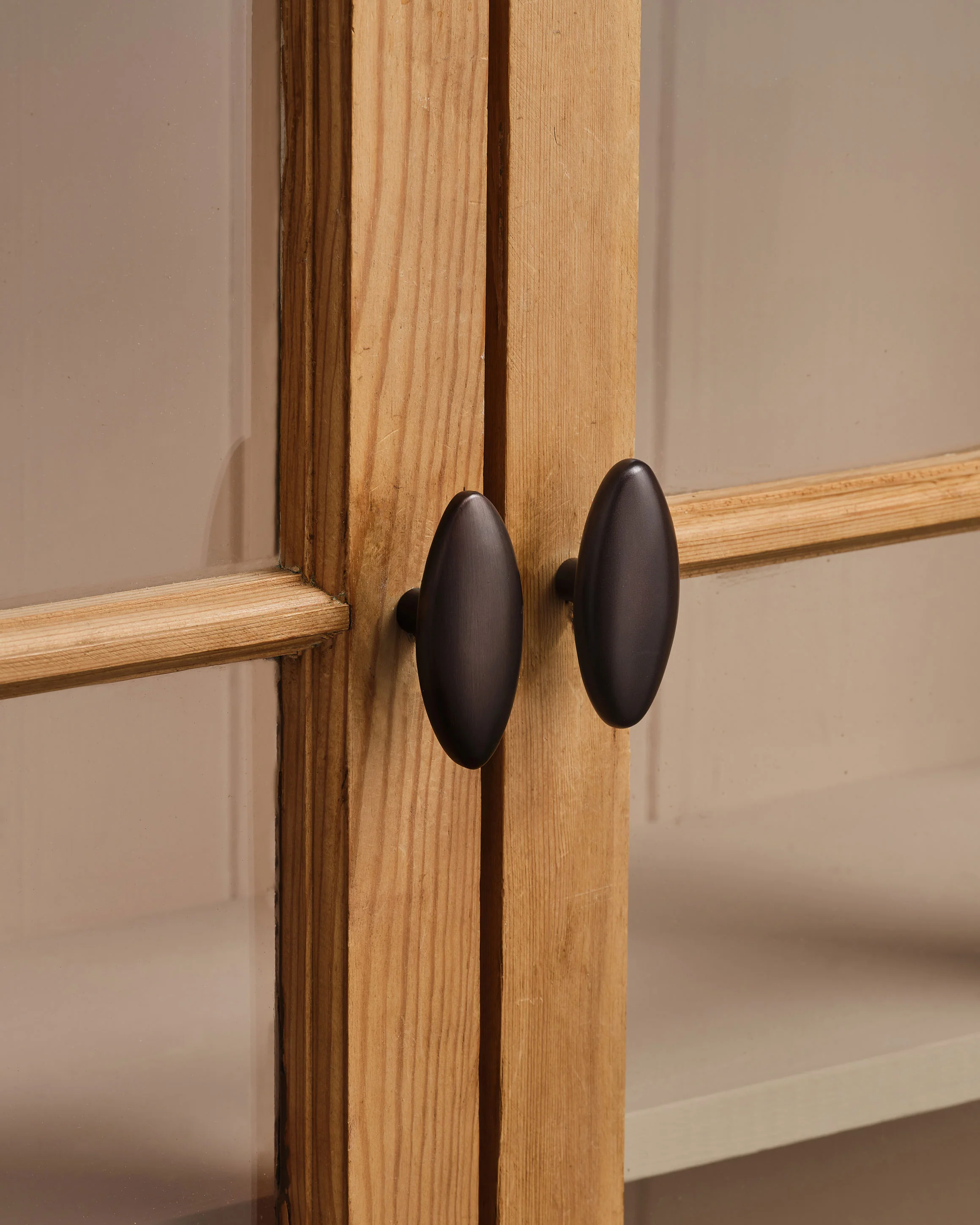 Blackened Bronze Oval Knob - Image 5