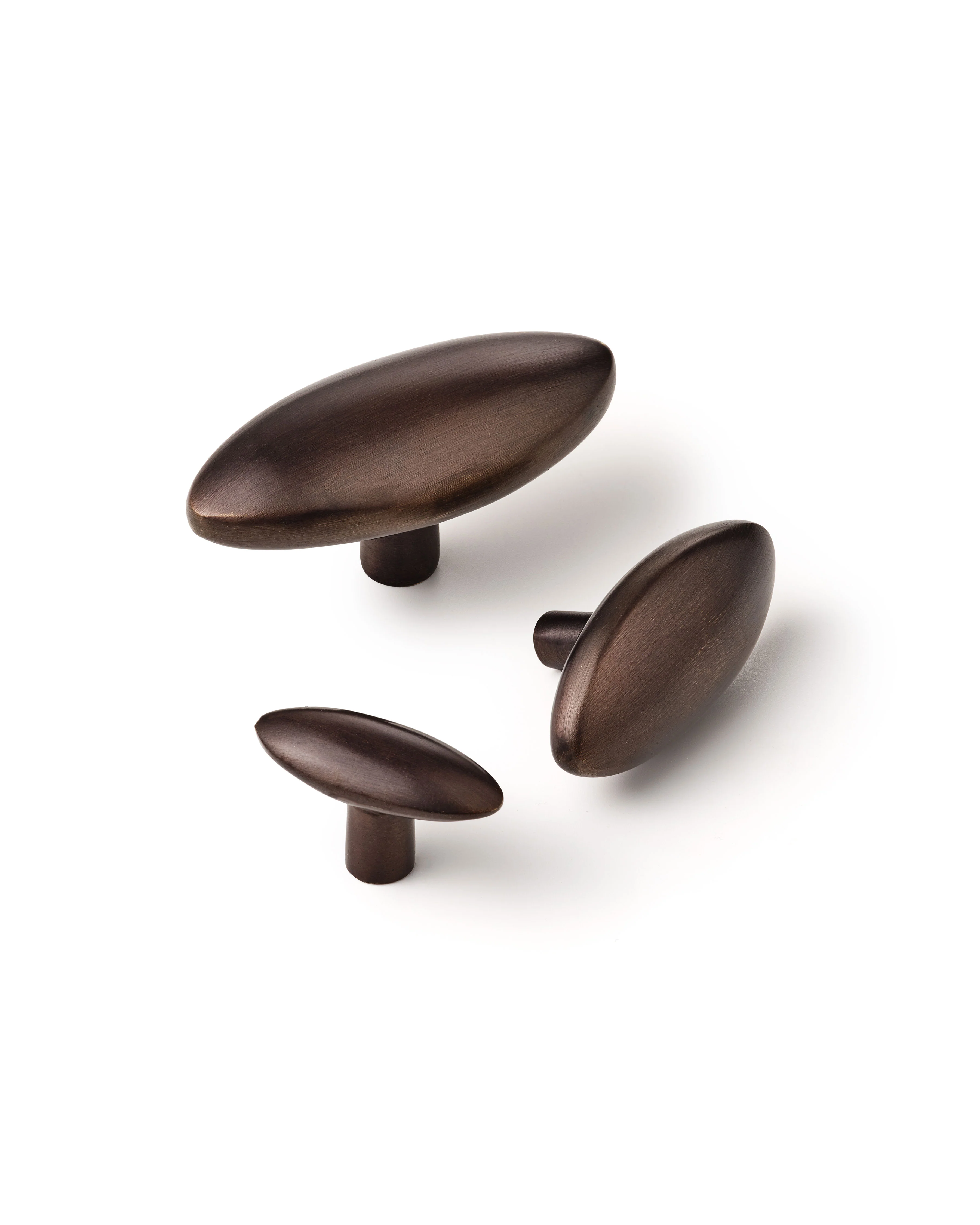 Blackened Bronze Oval Knob - Image 6