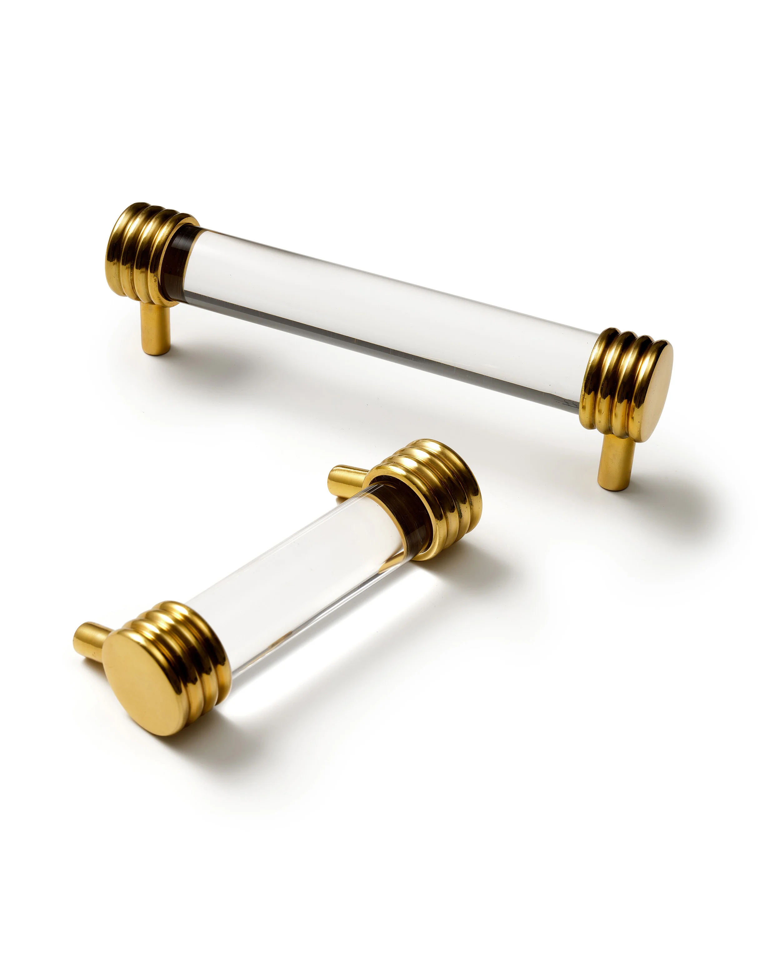 Rib Handle, Polished Brass - Image 6