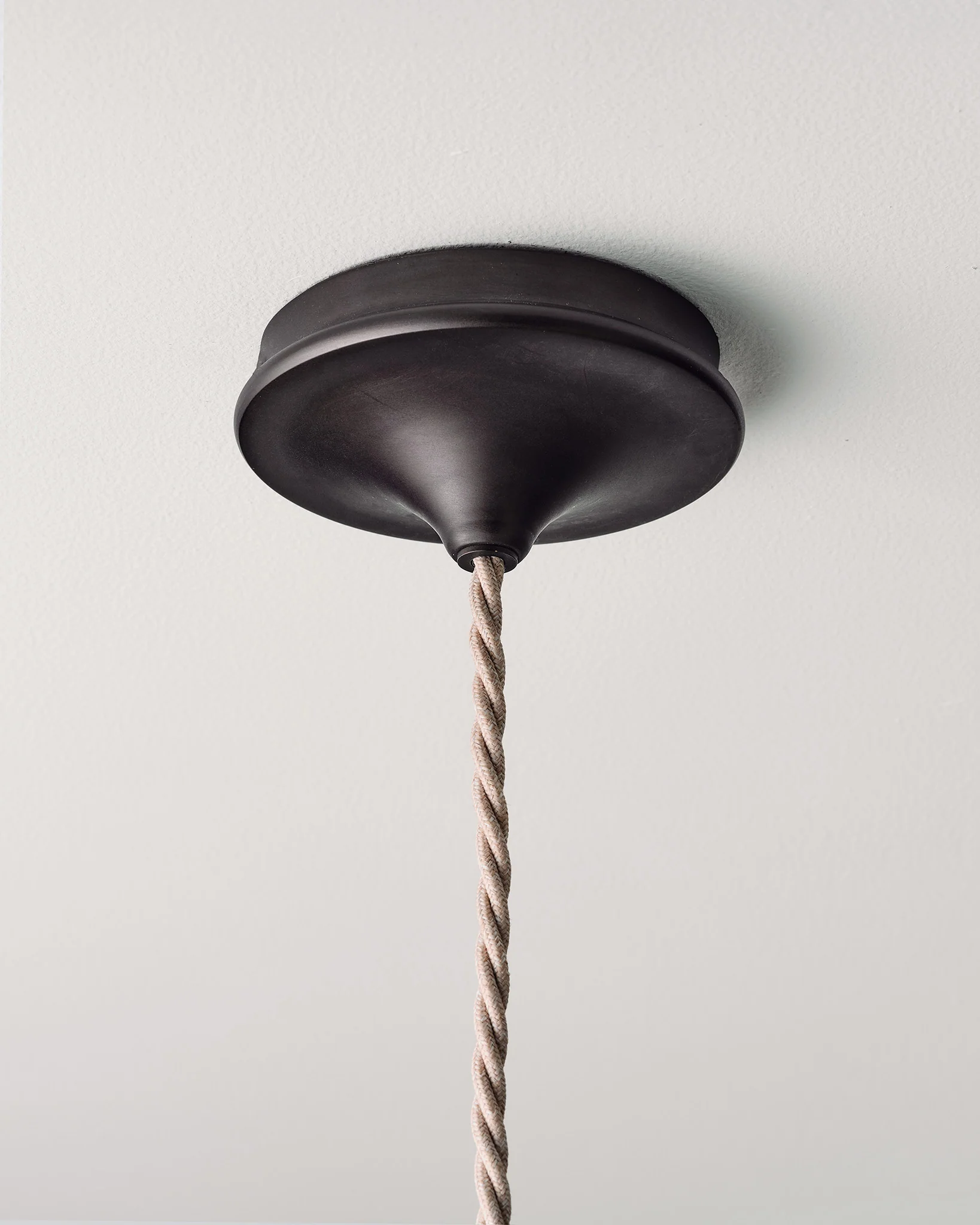 Ceiling Rose, Matt Black - Image 4