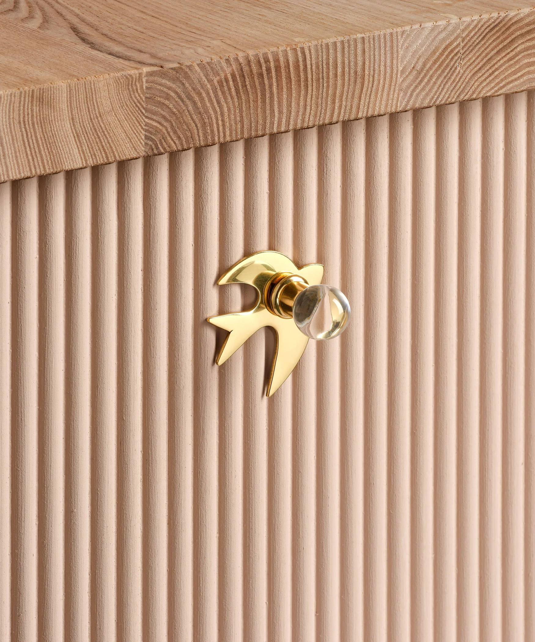 Clear Brass Knob - Image 4