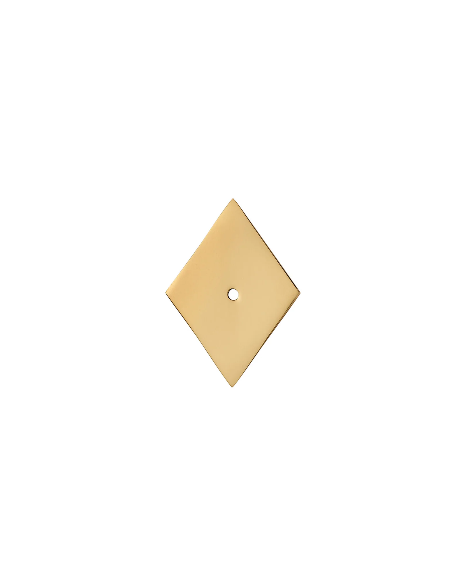 Diamond Backplate, Polished Brass - Image 4