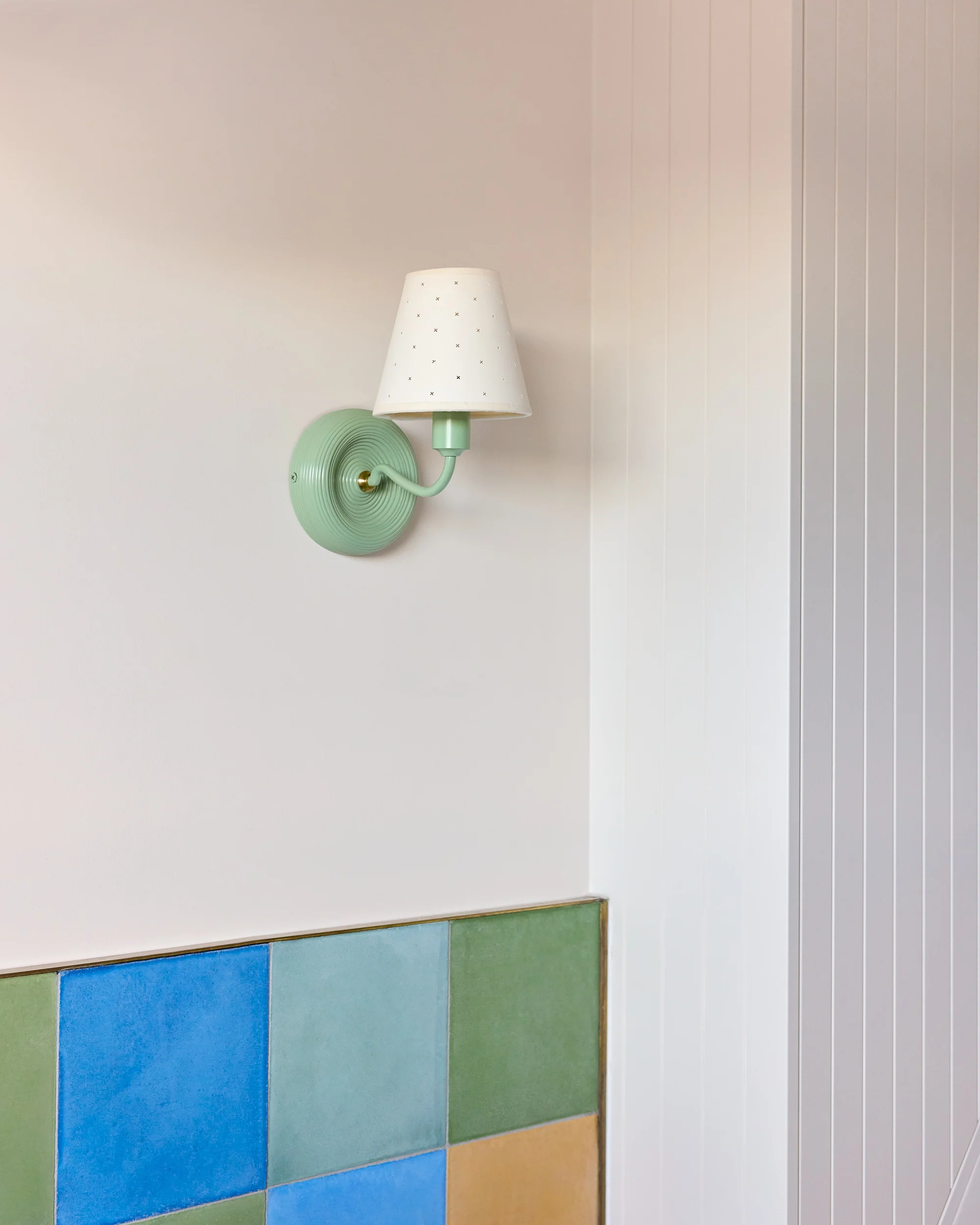 Hive Wall Light, Pistachio - Image 3