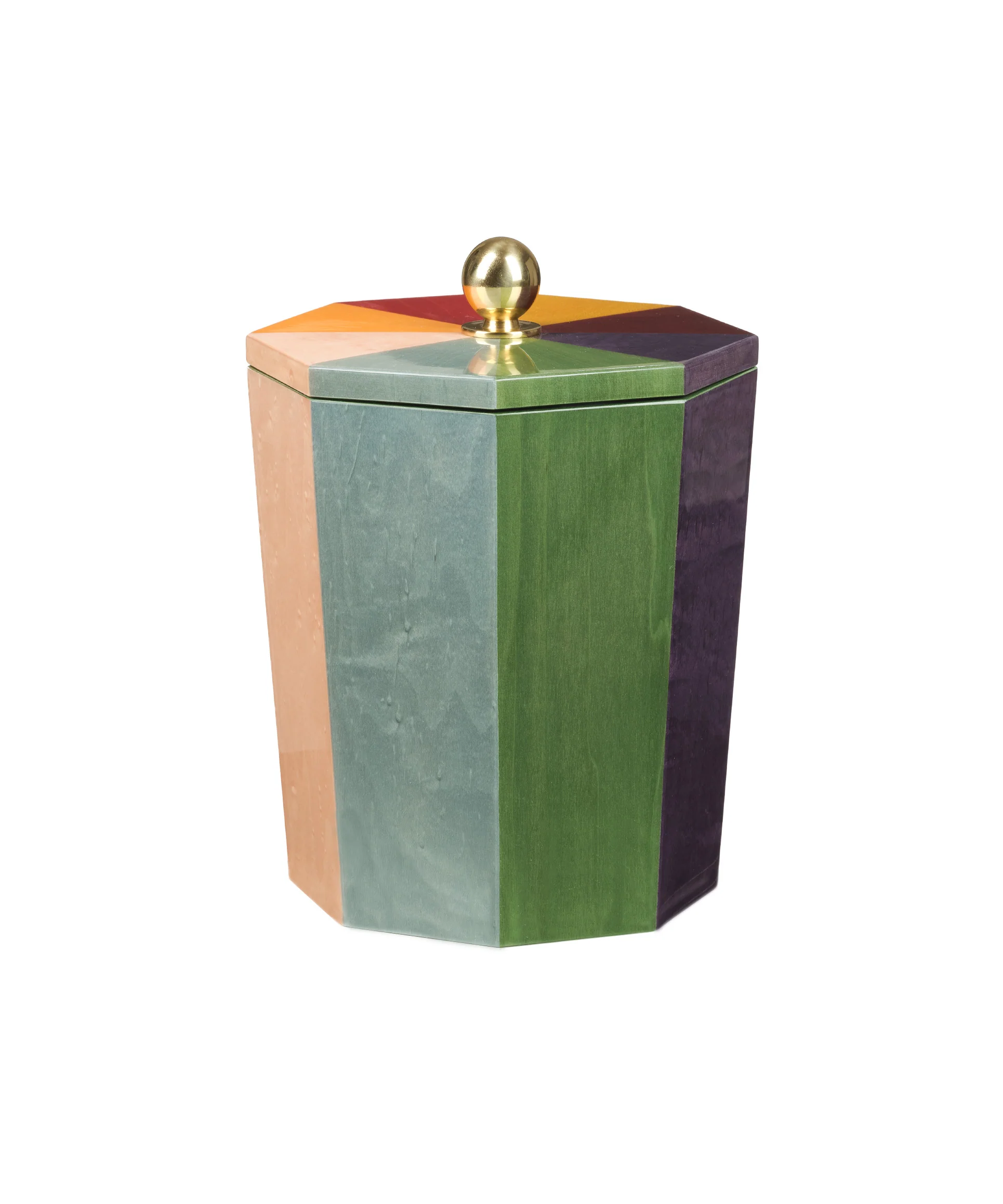 Rainbow Lacquered Ice Bucket - Image 7