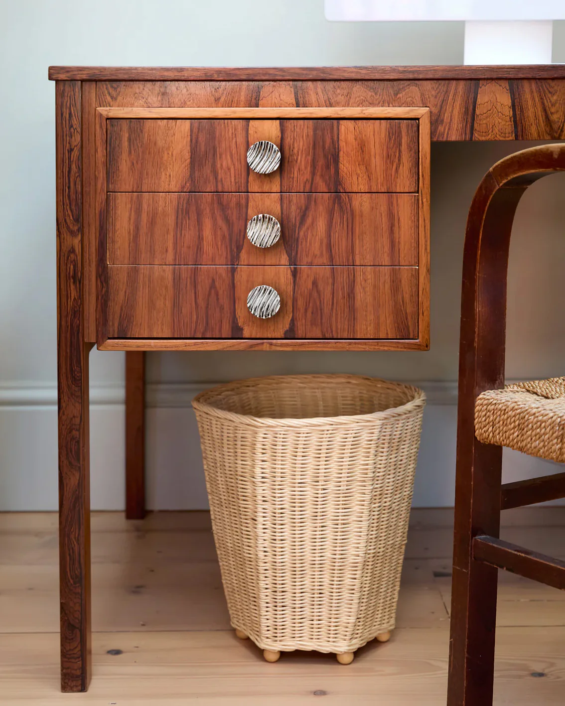 Rattan Waste Paper Bin - Image 4