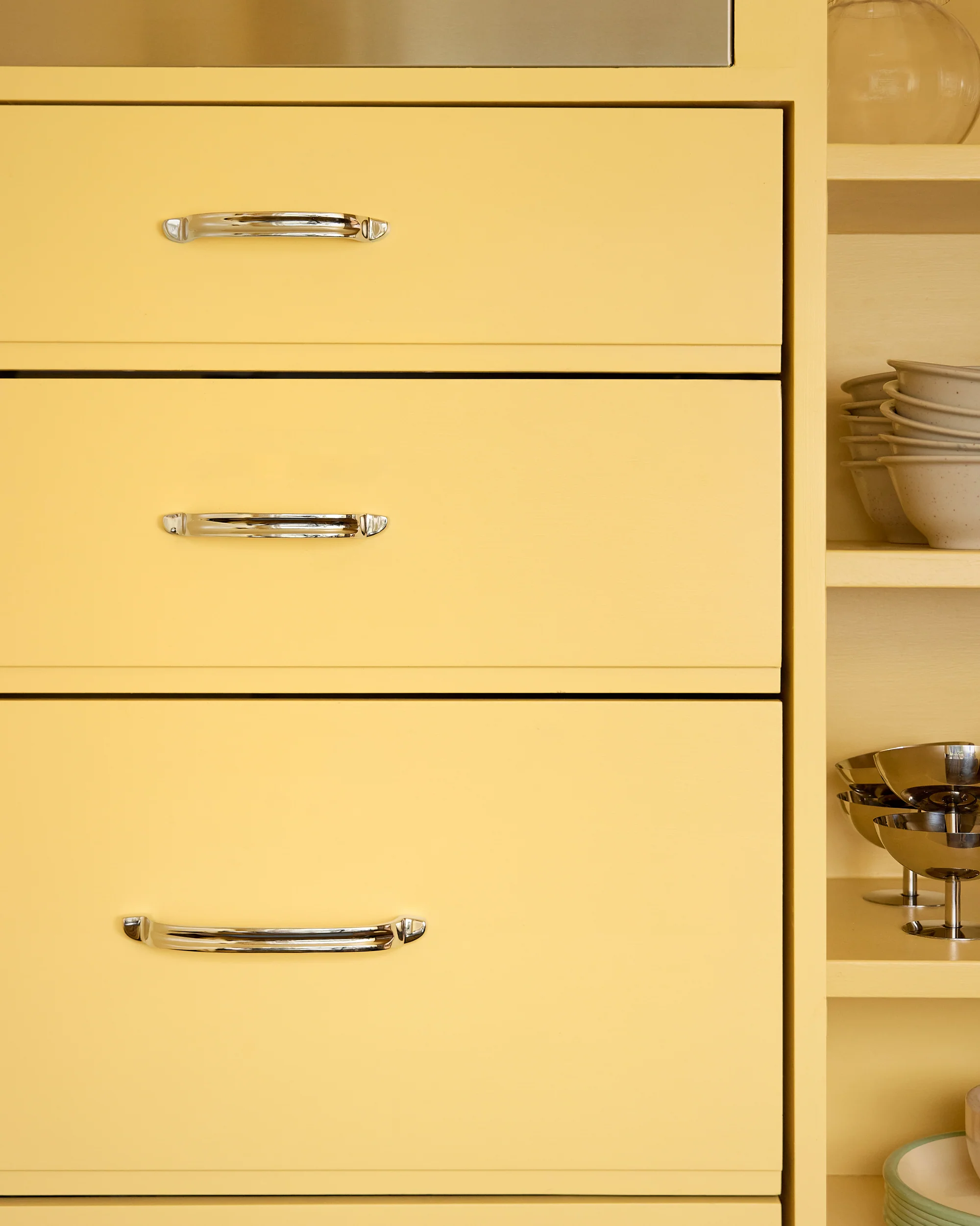 Ray Handle, Polished Nickel - Image 4