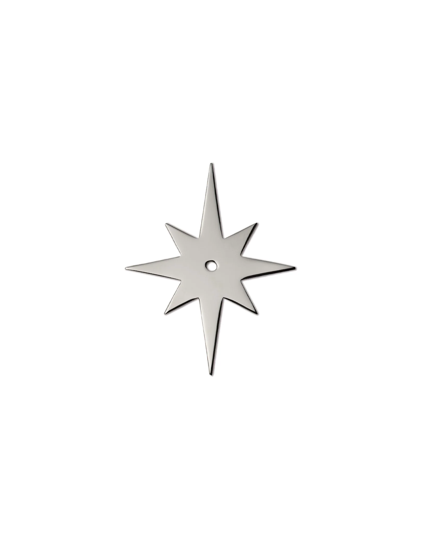 Star Backplate, Polished Nickel - Image 3