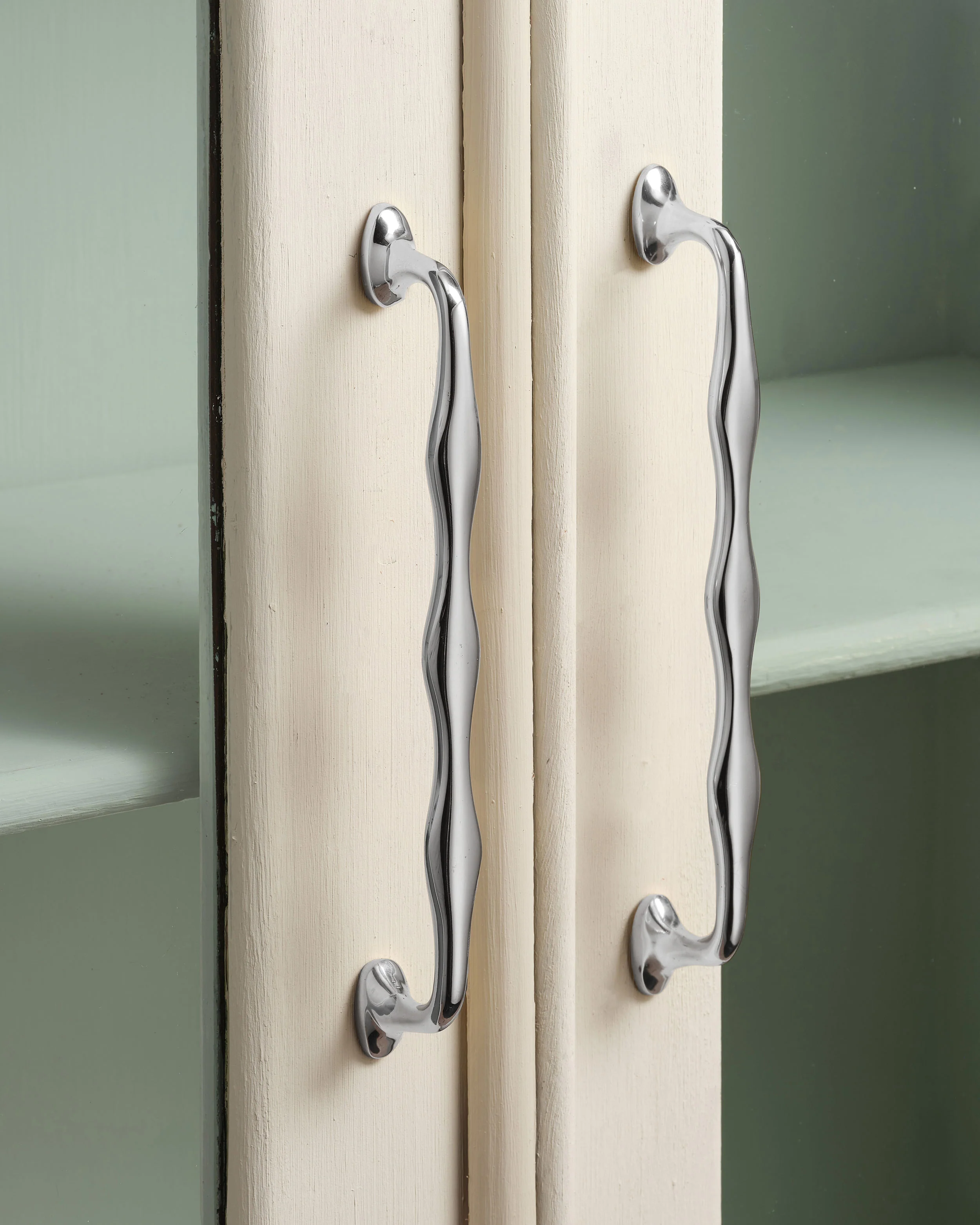 Wave Handle, Polished Nickel - Image 4